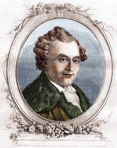 Jean Michel Sedaine. Dramaturgo francés (1719-1797) de Unknown artist