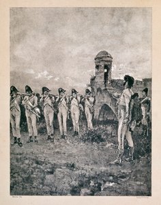 Joachim Murat (1767-1815), mariscal de Francia, rey de Nápoles, fusilado el 13/10/1815 en Calabria. Impresiones de época de Unknown artist