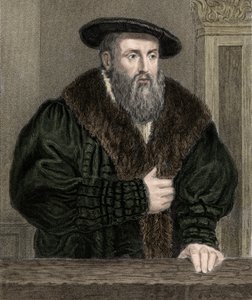 Johannes Kepler (Keppler) 1571-1630 - grabado - siglo XIX de Unknown artist