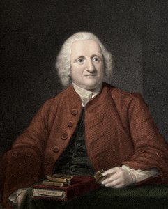 John Dollond 1706 - 1761 - grabado - siglo XIX