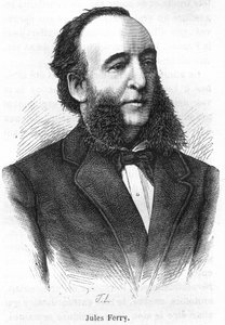 Jules Ferry (1832-1893), político francés.