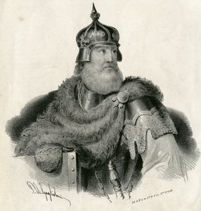 Kęstutis - Gran Duque de Lituania y Duque de Trakai 1297-1382 de Unknown artist