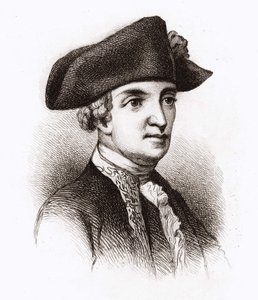 Caballero de Chastellux, retrato de François Jean, Marqués de Chastellux (1734-1788), escritor y militar francés - grabado del siglo XIX. de Unknown artist