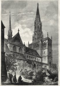 Konstanzer Münster - La Catedral de Constanza - Alemania - Catedral de Nuestra Señora de Constanza - 1868 de Unknown artist