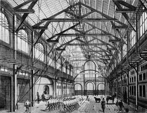 El Gran Gimnasio de la calle de los mártires de Unknown artist