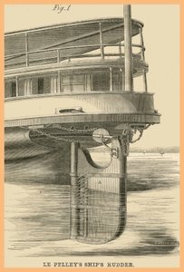Timón de barco Le Pelleys