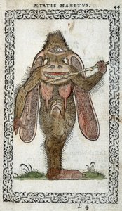 Le cyclope - en “Habits et effigies” por Jean Sluperius de Unknown artist
