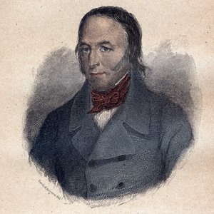 Louis Marie de Lahaye barón luego vizconde de Cormenin (1788-1868) jurista y panfletista político francés - grabado de Unknown artist