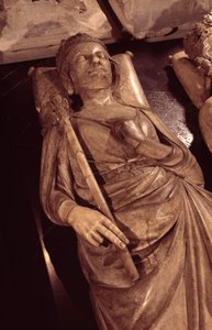 Mentira del rey Felipe III llamado Felipe el Atrevido (1245-1285). Basílica de Saint Denis. Saint Denis