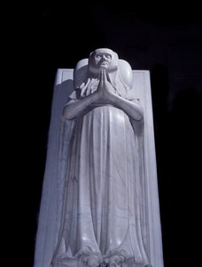 Yacente de la monja Blanca de Francia de Unknown artist