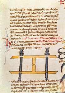 Página manuscrita “Cirugía” (MS. LAT.VII XXXII-3023) por Guillaume de Salicet (Guglielmo da Saliceto) (1207-1270) monje y doctor. Siglo XIV Biblioteca Marciana Venecia de Unknown artist