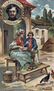 Margot ópera cómica de 1857 por Antoine Louis Clapisson. (1808-1866). Chromo de finales del siglo XIX. de Unknown artist