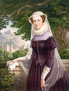 María Estuardo, Reina de Escocia (1542-1587) de Unknown artist
