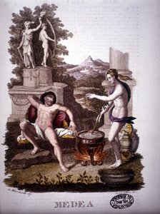 Medea - en Dizionario mitologico de Unknown artist
