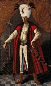 Mehmed IV (1642-1693) Sultán del Imperio Otomano, ca. 1681 de Unknown artist