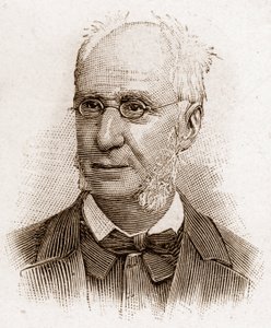 Miembros de la Academia Francesa en 1895: retrato de Emile Ollivier (1825-1913), político francés. de Unknown artist