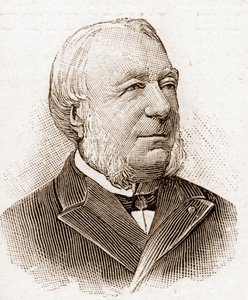 Miembros de la Academia Francesa en 1895: retrato de Marie Louis Antoine Gaston Boissier (1823-1908), historiador y filólogo francés. de Unknown artist