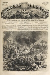 Mendoza, Argentina - Terremoto de 1861 - 20 de marzo de 1861 - El Universo Ilustrado en 1861