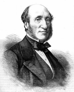 Michel Chevalier. Economista y político francés (1806-1879) de Unknown artist