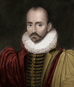 Michel Eyquem de Montaigne 1533-1592 - grabado - siglo XIX de Unknown artist