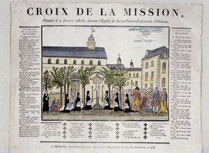 Cruz de la Misión, plantada el 5 de enero de Unknown artist