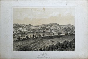 Molde (de Argoed), c.1850 (litografía sobre papel) de Unknown artist