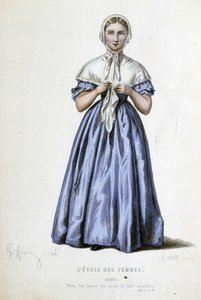 La escuela de mujeres de Molière: Agnès de Unknown artist