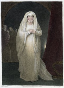 Mrs. Siddons, en el papel de Lady Macbeth en la obra de Shakespeare “Macbeth”, principios del siglo XIX de Unknown artist