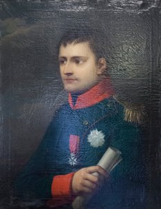 Napoleón I, emperador de Francia y rey de Italia, principios del siglo XIX (óleo sobre lienzo)