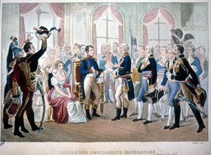 Napoleón fue proclamado Emperador en 1804