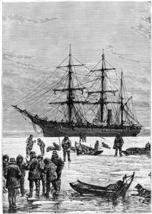 Nares Georges S., Un viaje a la mar polar, París: Hachette de Unknown artist