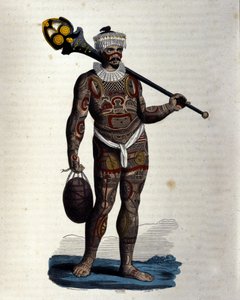 Nativo de Nuku-Hiva (Isla Marquesas).