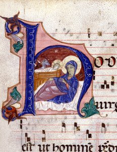 Natividad. Coro del siglo XIV