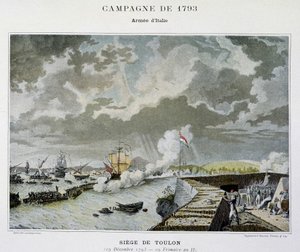 Batalla naval: Sitio de Tolón en 1793 - en "Las batallas navales de Napoleón"