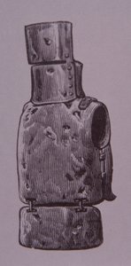 Traje de armadura casera de Ned Kelly (grabado) de Unknown artist