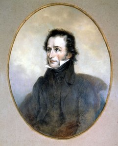 Niccolo Paganini (1782 - 1840). Acuarela. Museo Scala, Milán. de Unknown artist
