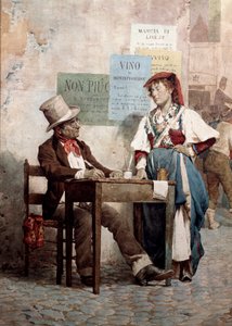 Anciano: el escritor público en Roma de Unknown artist