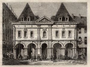 Antiguo almacén de sal de París, rue Saint Germain-l
