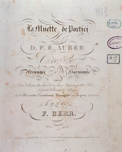 Obertura de la ópera La muda de Portici por D. F. Auber