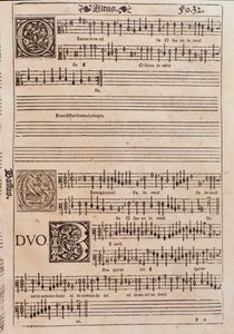 Página de Liber octo missarum (1541) de Unknown artist