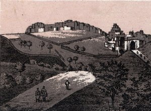 Palestina: vista de la ciudad de Belén. en "El mundo ilustrado 168 vistas" Sin fecha (finales del siglo XIX) de Unknown artist