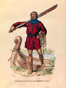 Barquero parisino durante la Antigüedad
