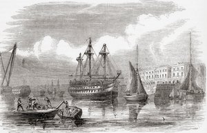 Plymouth, Inglaterra (grabado) de Unknown artist
