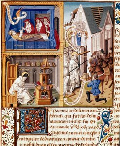 El Papa Eugenio III murió en 1153. San Bernardo de Claraval de Unknown artist
