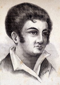 Retrato de Jean Flévé, corresponsal íntimo de Napoleón I (1767 - 1839) - en "Los Contemporáneos", s.f. finales del siglo XIX de Unknown artist
