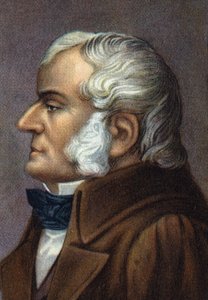 Retrato John Dalton, físico y químico inglés.