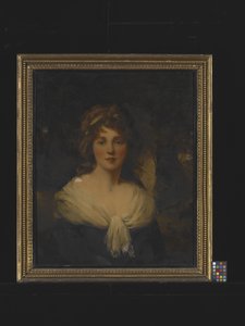 Retrato de una chica (óleo sobre lienzo) de Unknown artist