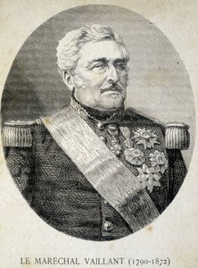Retrato del Mariscal Vaillant (1790 - 1872) - en “Los Contemporáneos”