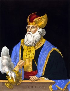Retrato de Aarón, hermano de Moisés. de Unknown artist