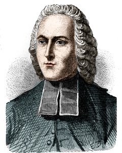 Retrato del Abate Jean Antoine Nollet (1700-1770), físico francés - en 